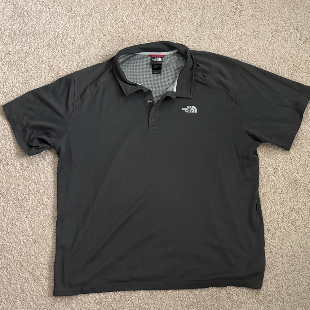 The North Face Men's Charcoal Polo Shirt